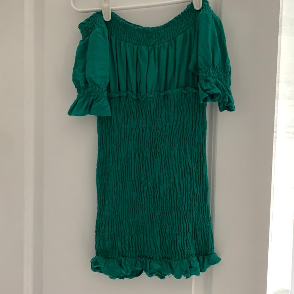 Green dress